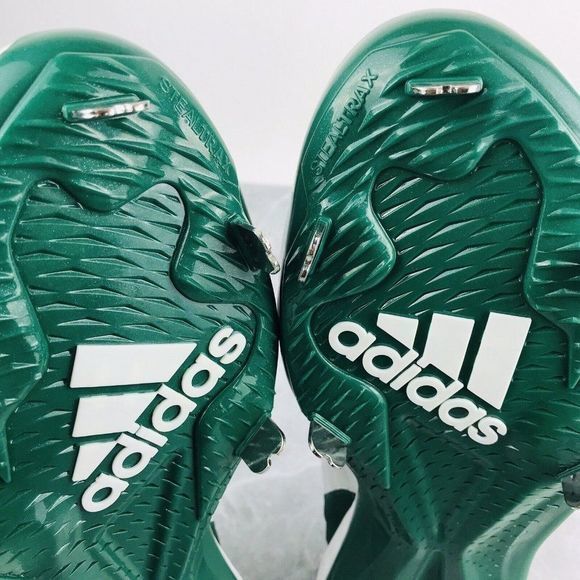 Adidas Icon Bounce Mens Size 14 Metal‎ Baseball Cleats White Green cleats CG5252 main image 5